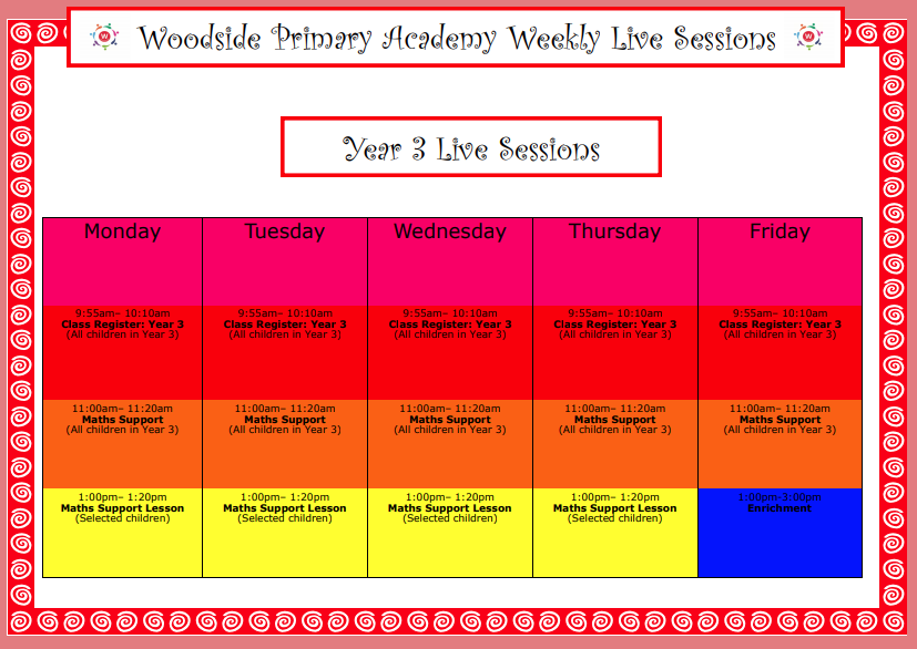 Woodside Primary Academy Remote Learning